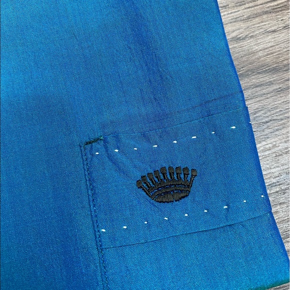 Countess Mara Shirts 95s Countess Mara Blue Silk Shirt M Poshmark